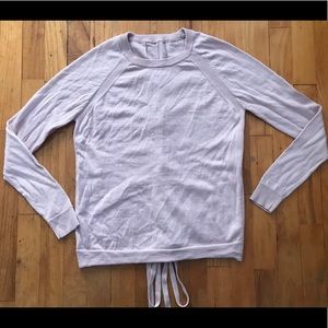 Lululemon Tie Up Sweater